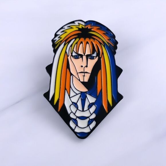 80s Bowie Enamel Pin/ Brooch - Picture 4 of 7